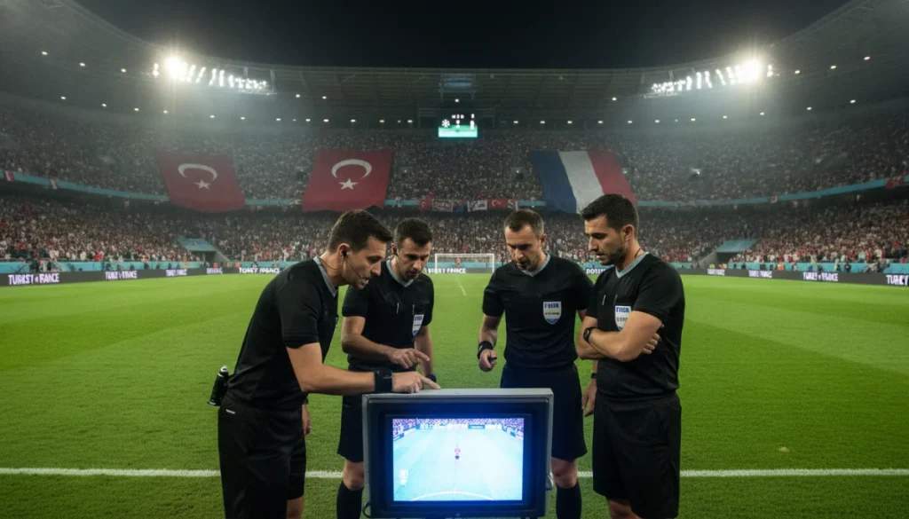 Türkiye-Fransa Maçında Gündemi Sallayan VAR Tercihi